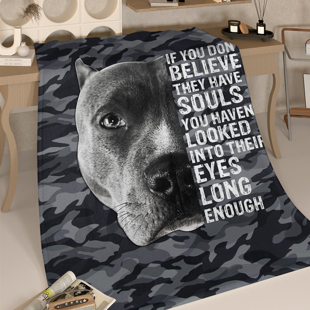 The Good-Boy Flannel Throw