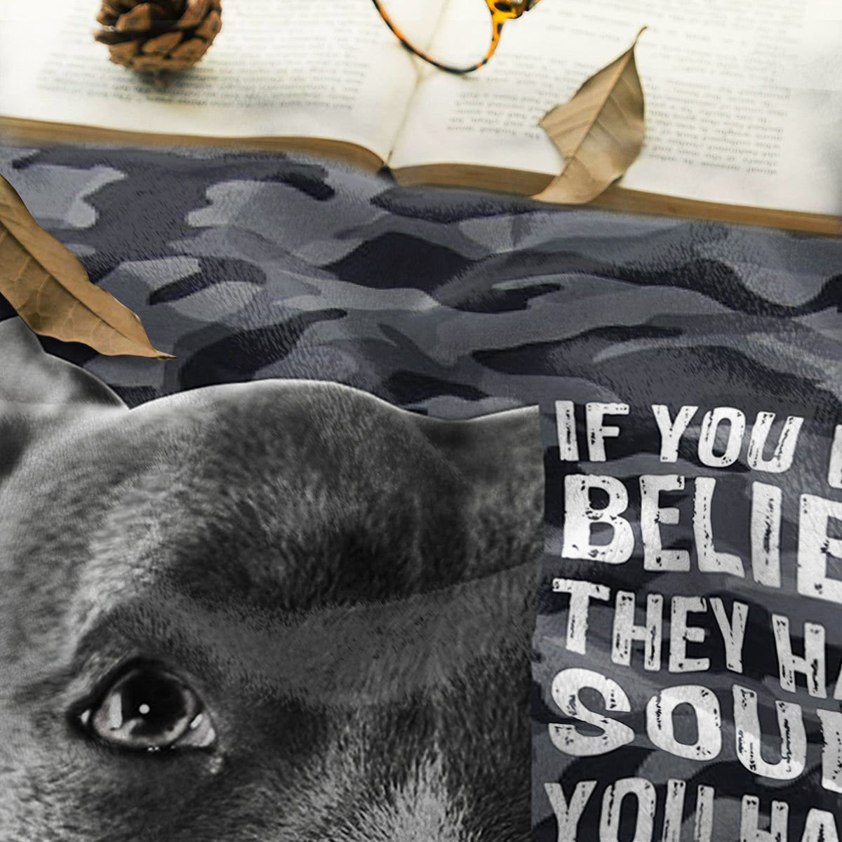 The Good-Boy Flannel Throw