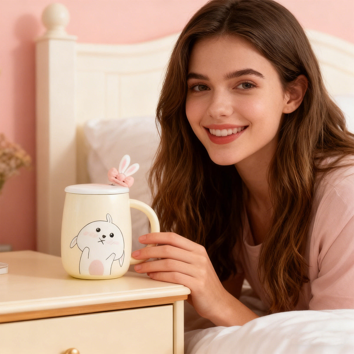 The Bow-Rabbit Mug