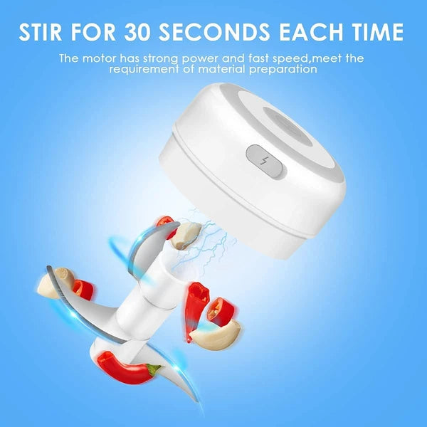 The Electric Garlic Chopper