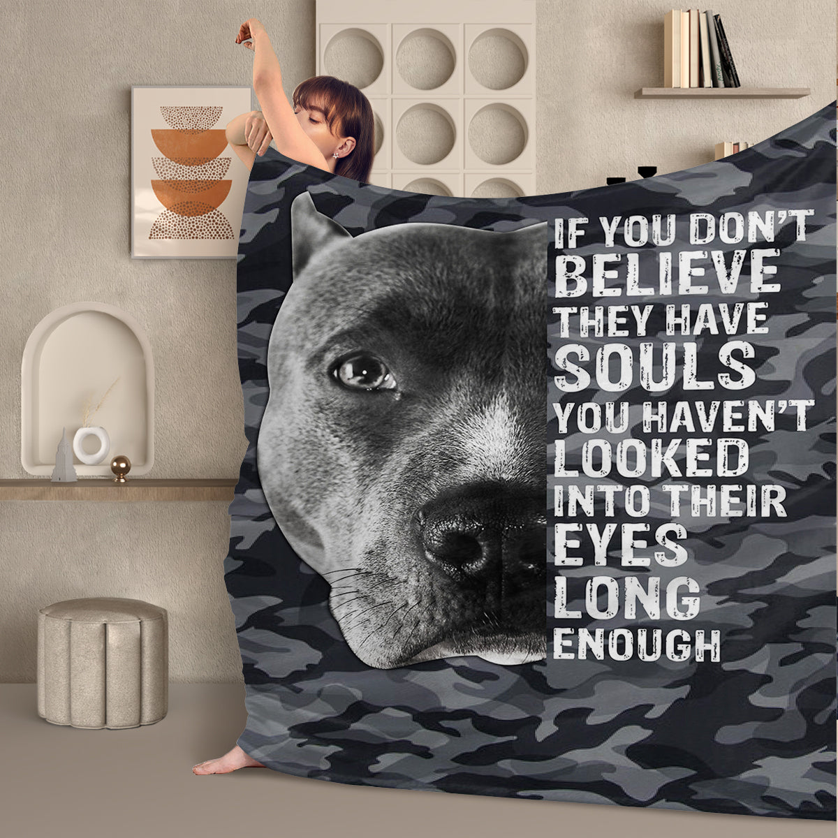 The Good-Boy Flannel Throw
