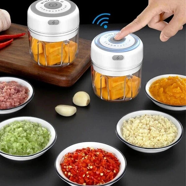 The Electric Garlic Chopper